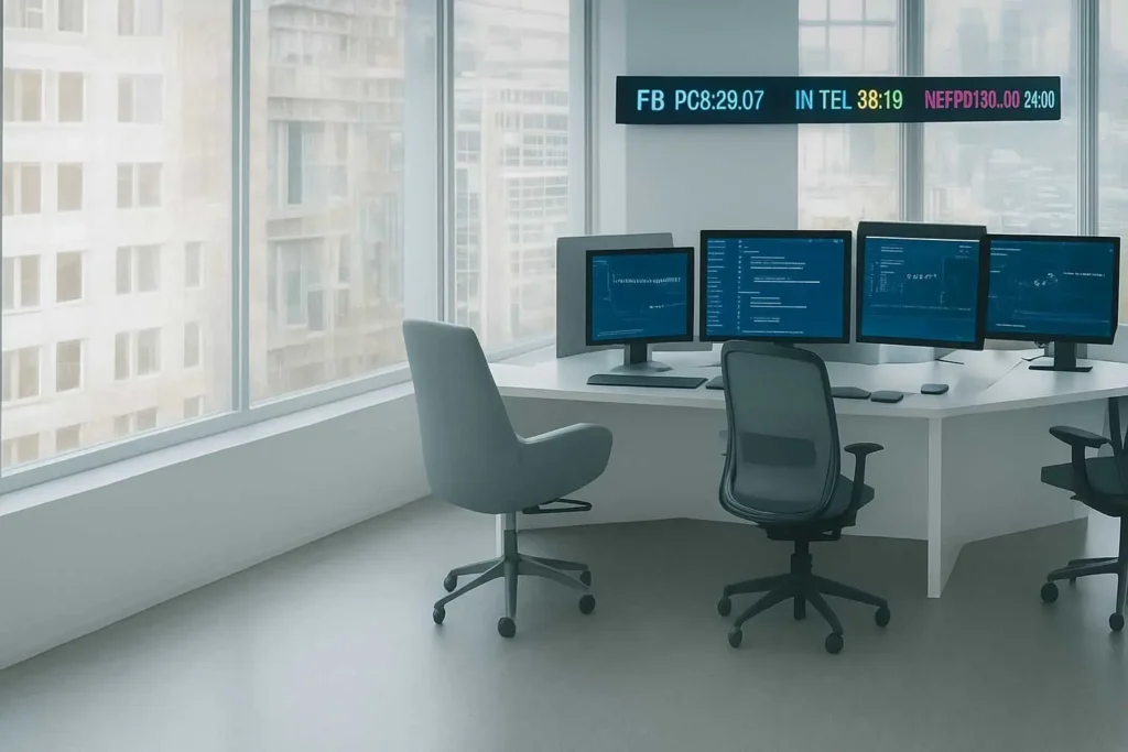 led stock ticker